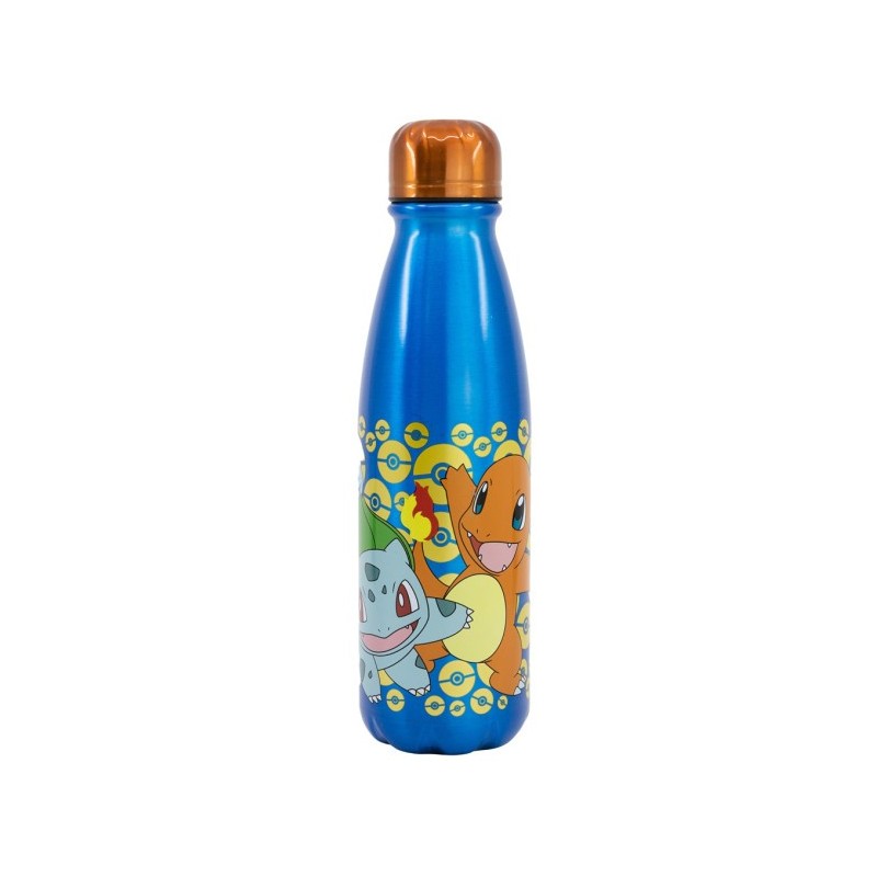 Gourde Pokemon Let's Go en aluminium 600 ml