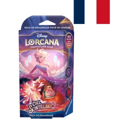 DISNEY - Lorcana - Trading Cards Starters Ralph & Elsa Chapitre 5