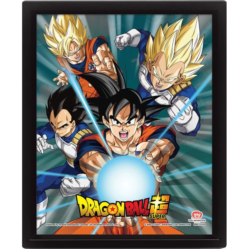 Dragon Ball Super – Power of Saiyans 3D Lenticular Poster