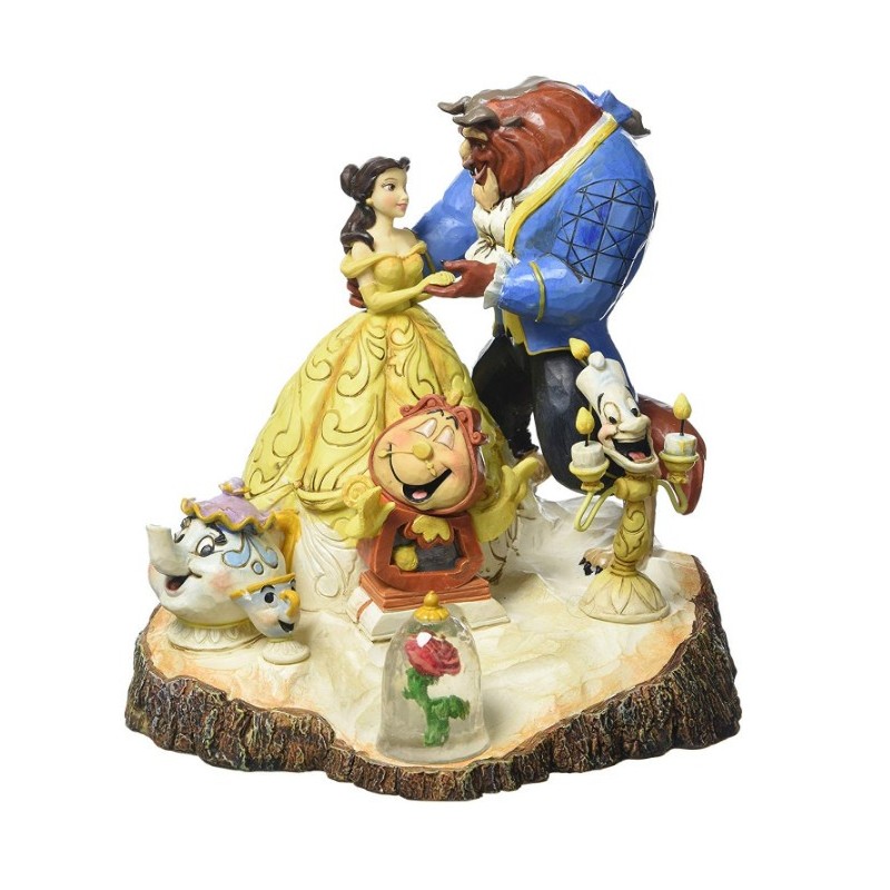 Figurine La Belle Et La Bete Disney Traditions Jim Shore
