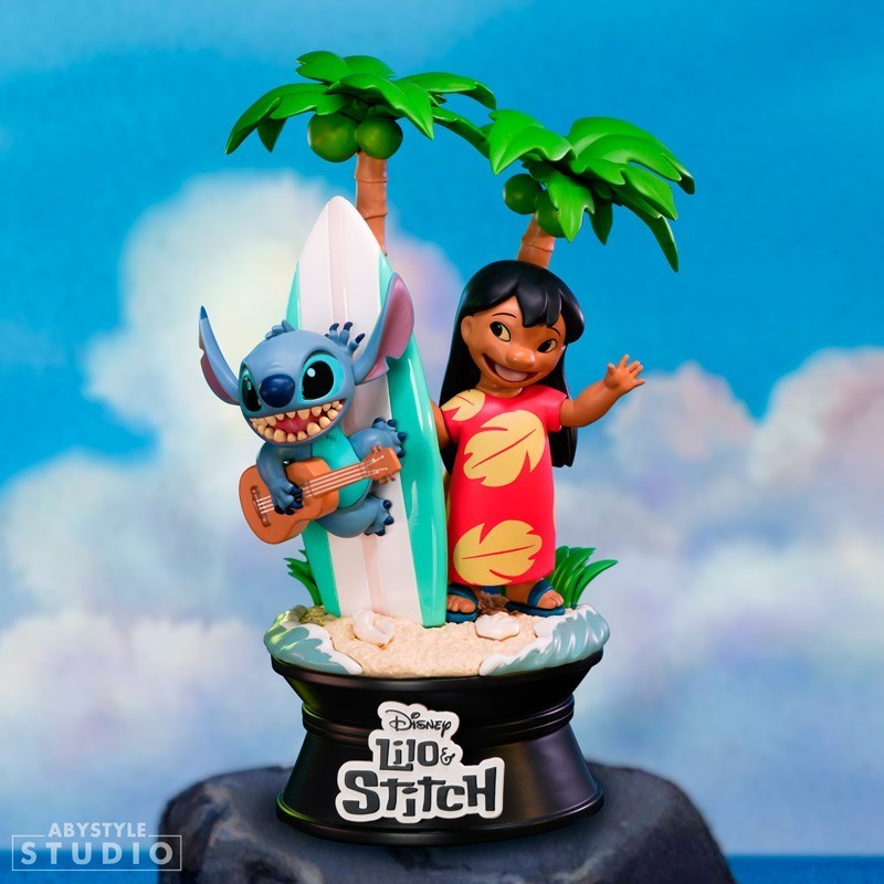 Figurine Lilo & Stitch Surfboard