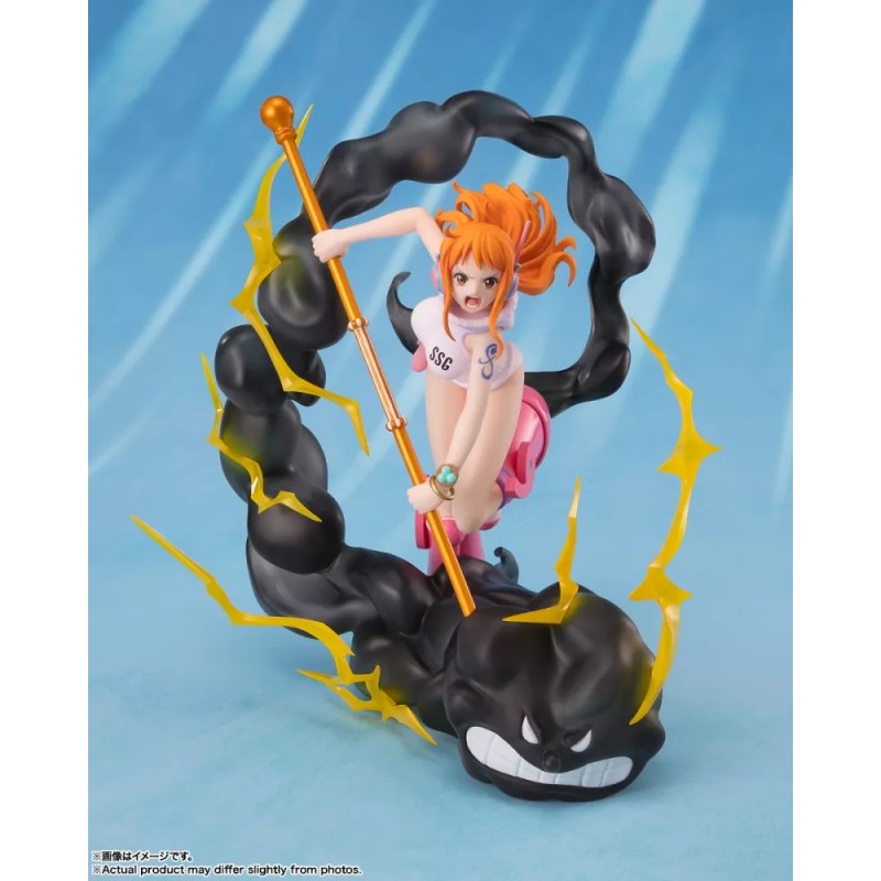 Figurine One Piece  Figuarts Zero Nami & Zeus